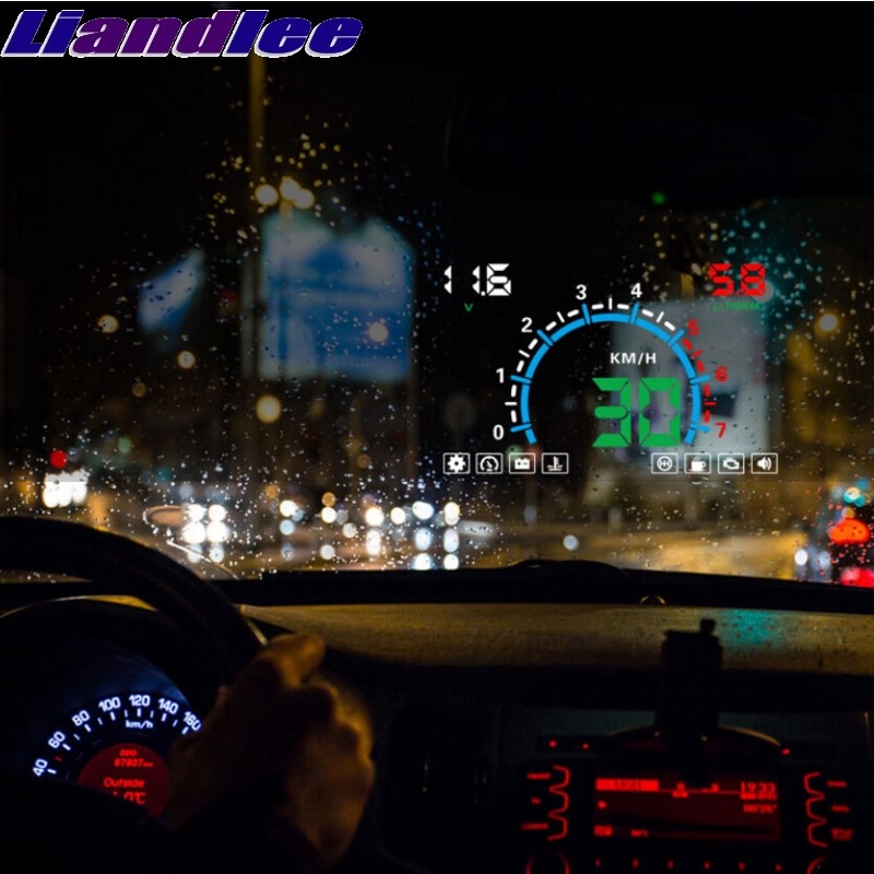 Liandlee-HUD ڵ  ÷, ū  ̽ HUD, Ÿ Ÿ ķ ũ Etios ߳ SW4  ӵ OBD2